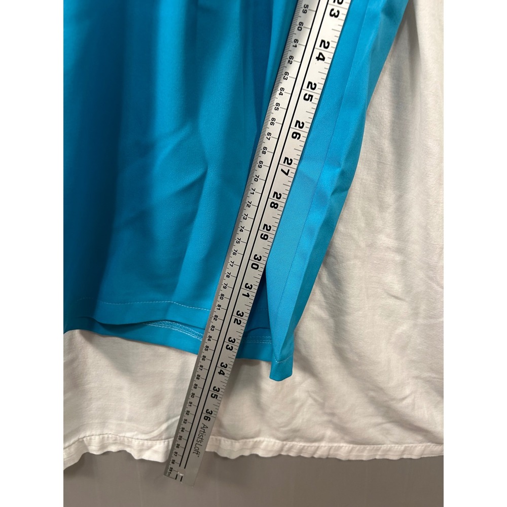 NWT Fashion Nova Blazer Pant Set Aqua Blue 1X #2300 - Picture 11 of 16